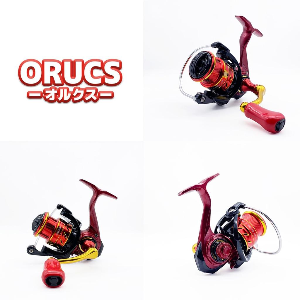 Orrudo Fishing Tackle Ultra Light Rod & Orcus 800 Spinning Reel Set (qb300107e02n01)