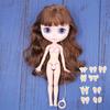 ICY DBS Blyth Doll White Skin Glossy Face Matte Face Joint Body with Hand Set A&B 1/6 Bjd Suitable Diy Makeup Special Price