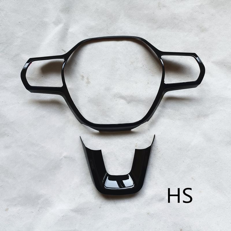 For Honda CR V CRV 6 2025 2024 2025 Interior Accessories Car Steering Wheel Cover Trim Sticker Plastic Imitation Carbon Fiber