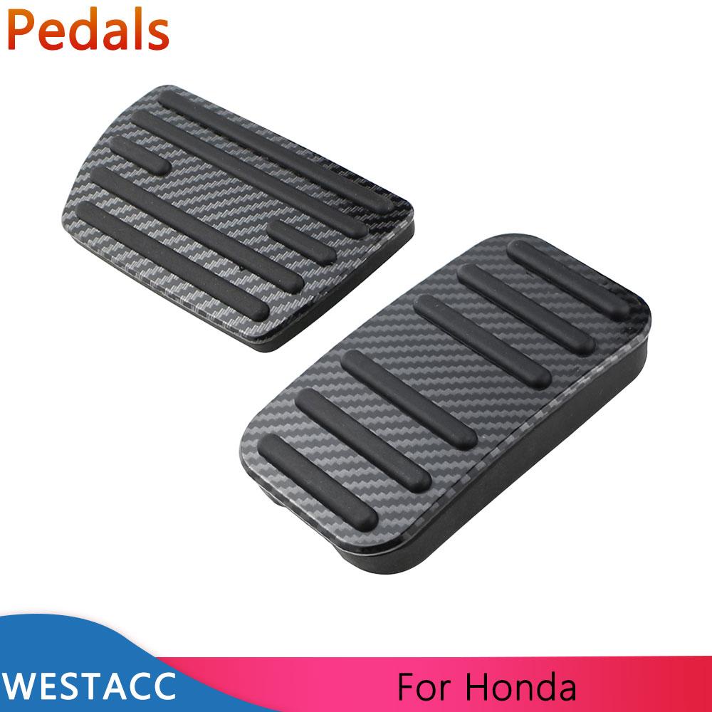Автомобильные педали для Honda CRV 2017-2022 Civic 10th 2016-Accord 9th 2013-2017 Чехлы на педали тормоза акселератора