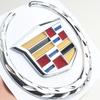 Для Cadillac SRX ATS XTS Автомобиль Задний Багажник Передняя Решетка Радиатора Значок Пластик ABS Хром 3D Логотип Эмблема Авто Наклейка Аксессуары