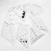 Fashion Acrylic Patchwork Ruler, Triangle Diamond Hexagon Sewing Accessories, Tailor Design, Measure Tool