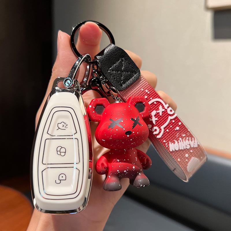 Подходит для Ford Mondeo, чехол для ключей Carnival Yibo, автомобильная сумка, чехол с пряжкой, высококачественная сумка