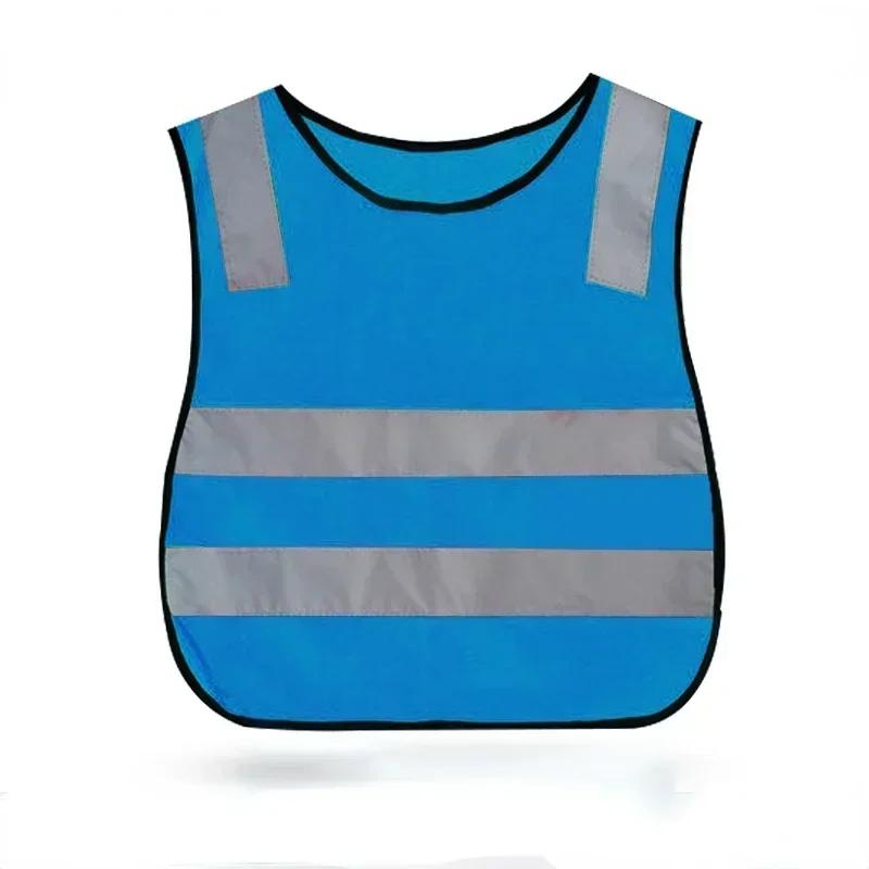 Kids Students Night Safety Reflective Vests Road Traffic Warning Vest for Children Reflective Reflector Vests Clothing Jacket