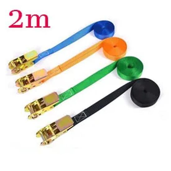 5m Tensioning Belts Adjustable Cargo Straps for Car Truck Boat Ratchet Tie-Down Belt for Luggage Bag Goods Bind Belts