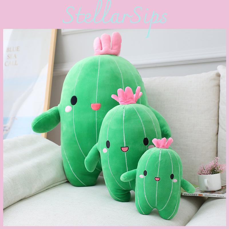 Cute Cactus Plush Toys Cartoon Sleep Companion Girls Children Gift Birthday
