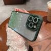 Роскошный блестящий чехол для телефона с градиентом для Iphone 14 13 12 11 Pro Max 14 Plus 14pro 11, противоударный защитный бампер, прозрачный чехол