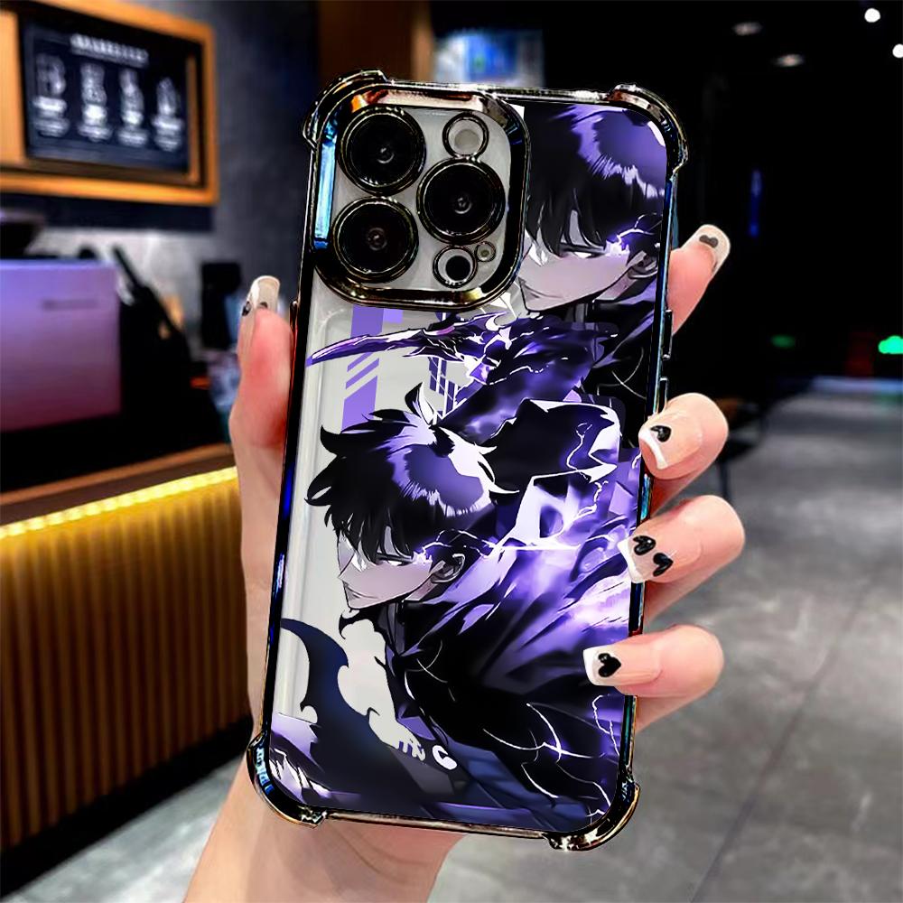 Аниме s-solo l-levelings Покрытие Чехол для телефона Для vivo Y400 V60 Y39 Y29 V40 Y38 Y200i Y28 Y03 Y200 V50 V29e 27 Y17s Lite Pro 4G 5G