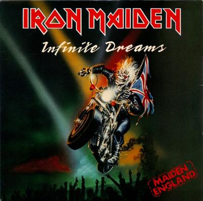 7-дюймовая пластинка IRON MAIDEN - Infinite Dreams EM117 EMI 1989 UK Рок Б/У