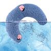 U-образная подушка для питомца Подушка для сна кошки Мягкая плюшевая подушка для поддержки шеи Подушка для уютного сна питомцев для щенков и котят
