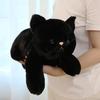 Plush Toy Tabby Calico White Black Cat Animal Plush Stuffed 50cm - Cat, Cat, Cat, - Bedding, Toy, Toy, Animal,