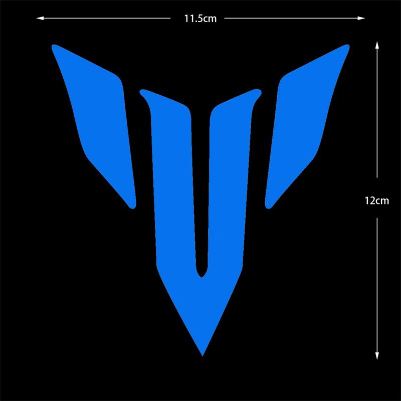 Yamaha MT Series Motorcycle Helmet & Headlight Reflective Decals (Waterproof).