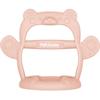 Petit Nube Children's Silicone Bear Wrist Teether, Single Item, Pale Peach, 1 Piece, Korean Baby Products