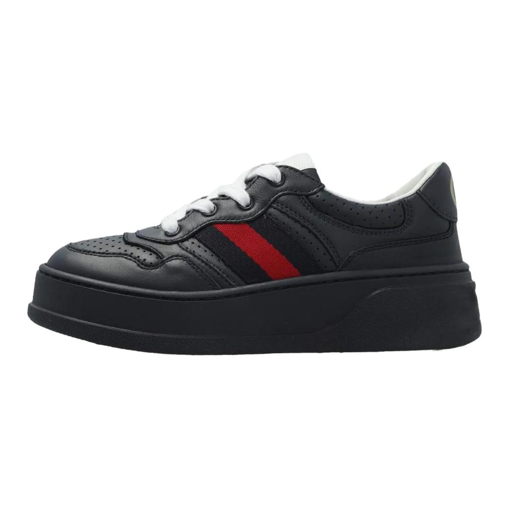 GUCCI Kids House Web Chunky Sneakers (Unisex) Kids' Skateboarding Shoes 702916 UPG10 4055