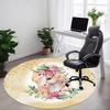 1pc Unicorn Fantasy Chair Carpet for Office, Non slip, Soft and Durable Office Rug