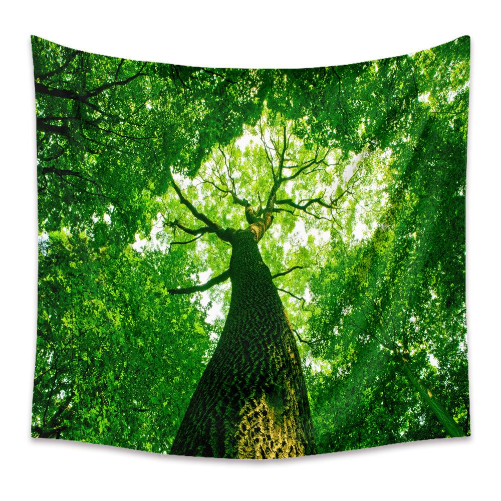 Гобелен Главная Богемный гобелен Украшение комнаты Гобелен Фон Ткань Гобелен Пейзаж Гобелен