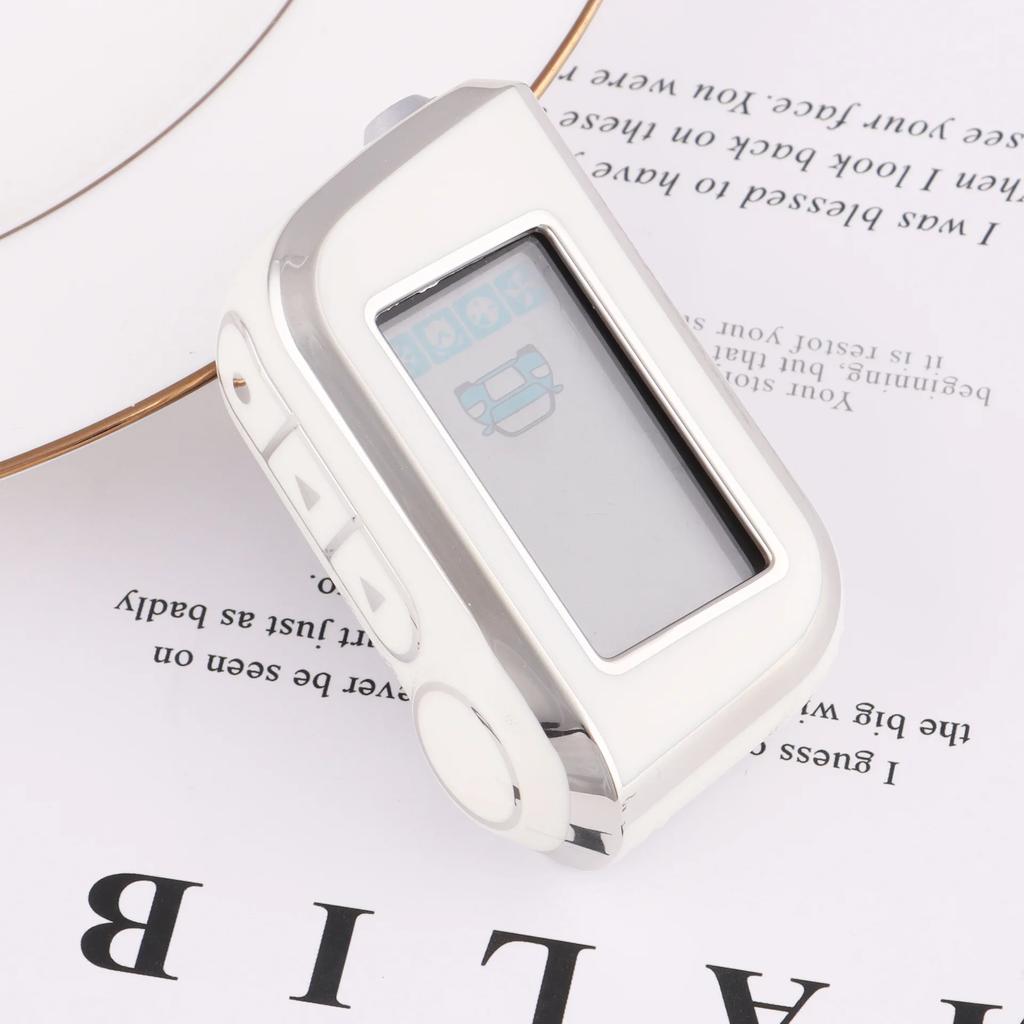 Для Starline A93 A63 русская версия двухсторонняя автомобильная сигнализация ЖК-пульт дистанционного управления брелок чехол высокое качество ТПУ чехол для ключей