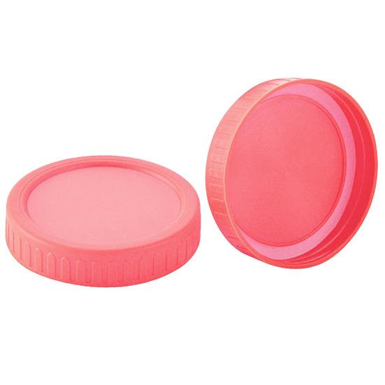 10Pcs 86MM Wide Mouth Jar Lid Silicone Seal Airtight Food Grade BPA Free Heavy Duty Leak-proof Colorful Universal Round Cup Can Cover
