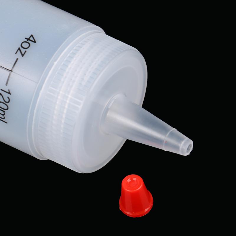 120/350/450 мл пластиковая герметичная бутылка с игольчатым носом для кухни