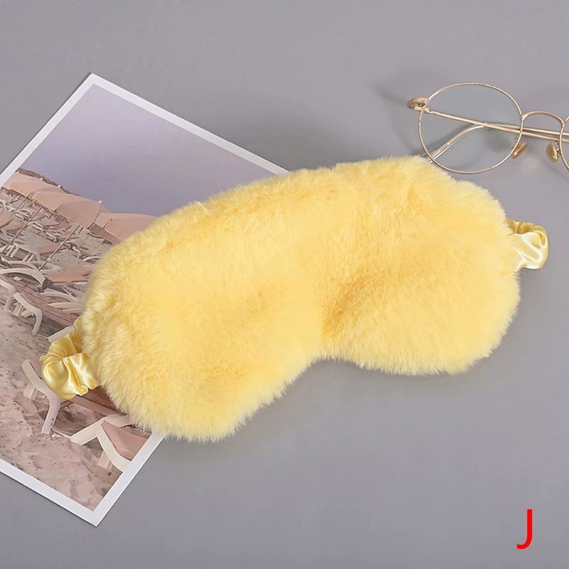 Sleeping Mask Sleeping Blindfold Soft Plush Eye Masks Cute Love Eye Cover
