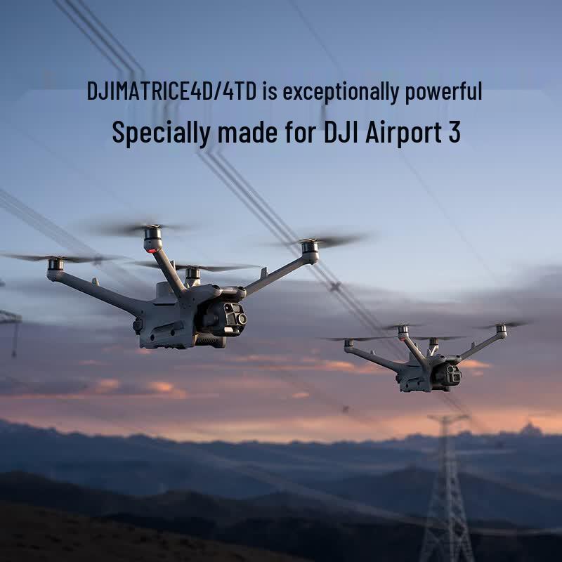 DJI Matrice 4TD Industrial Drone (China Version) (CN version)