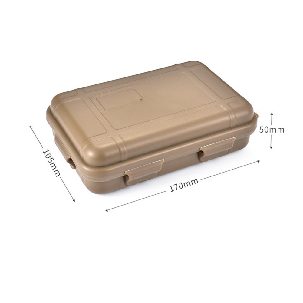 Survival Box Case Outdoor Equipment Sealed PE Inner Plastic