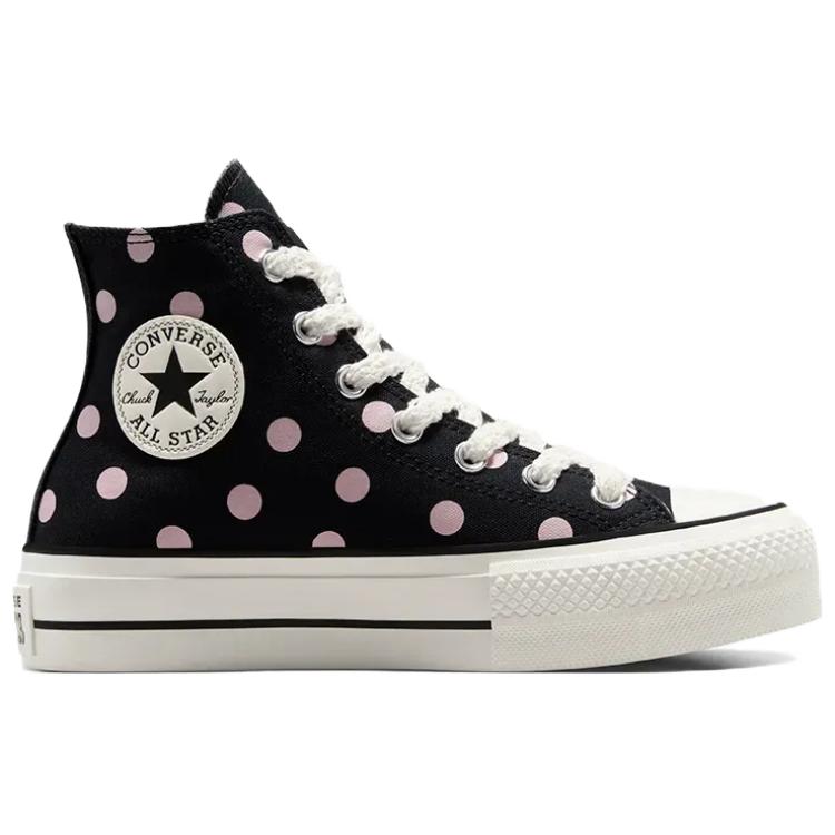Кеды Chuck Taylor All Star Wmns Converse на платформе High 'Горошек' Женские A10688C