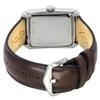 Fossil Кварцевые мужские часы Carraway с кожаным ремешком и кремовым циферблатом FS6012