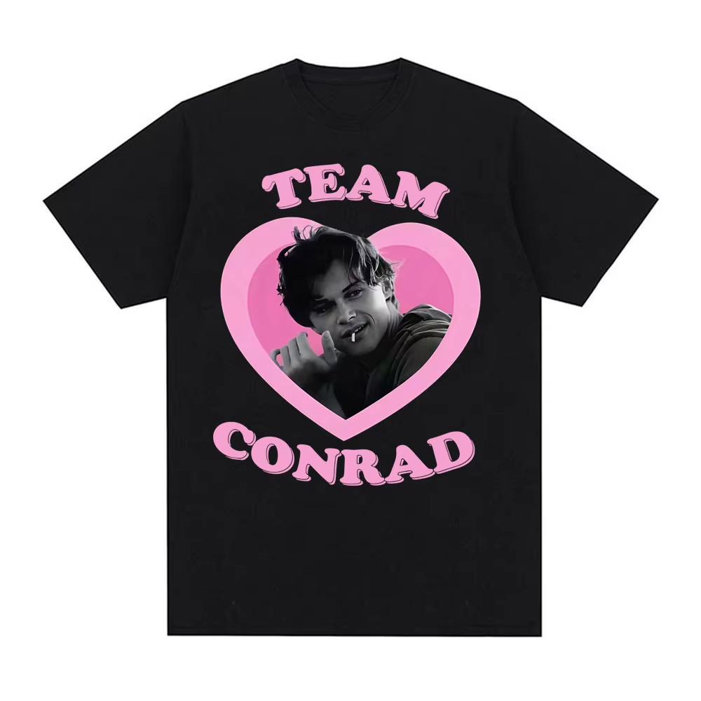 Team Conrad Cousins Beach Movie Y2k T Shirts Unisex Harajuku High Street Trend Tshirt Unisex Summer Tops Comfort Oversized T Shirt