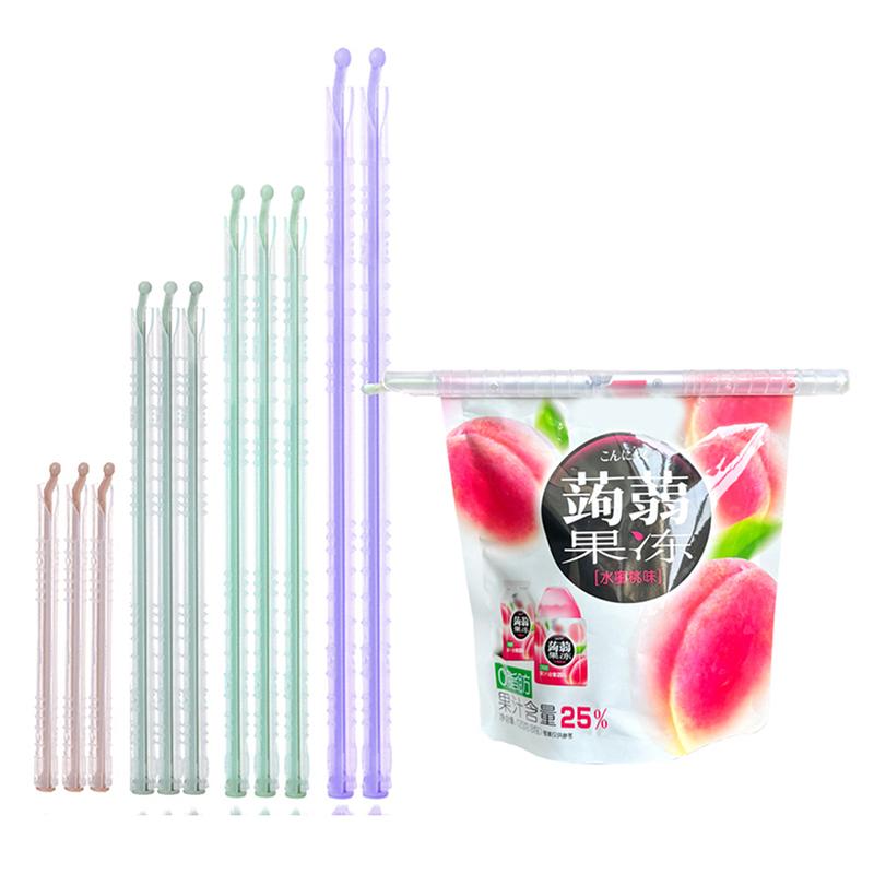 Зажим для пластикового пакета, сумка для хранения палочек, зажим для герметика для дома, зажим для закусок