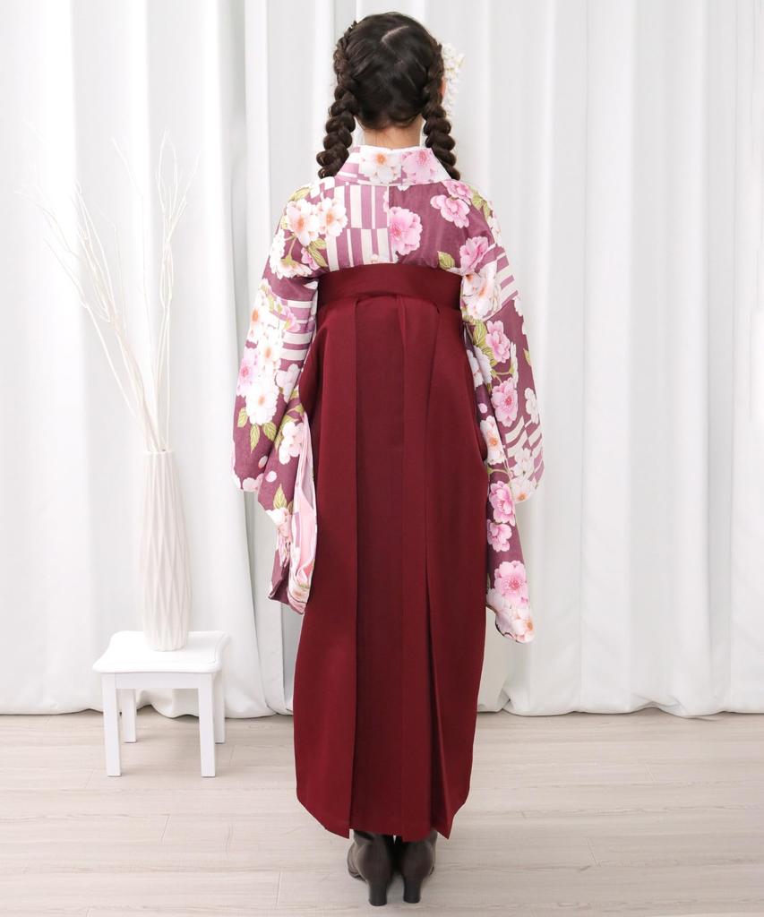 Хакама выпускной начальной школы церемония вручения дипломов начальная школа хакама великолепный юниорский красивый красный вишневый хакама низ со шнуровкой