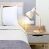 Table Lamp, Adjustable Wooden Table Lamp, Children's Desk Lamp for Bedroom, Living Room, E27 Base Reading Next LampWith light bulb