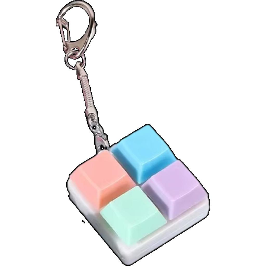 Squeeze Keyboard Россия Декомпрессия Маленькая игрушка Декомпрессия Подвеска Брелок Нажатие Кончиком Пальца Творческий Подарок Для Детей И Взрослых