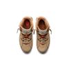 Детские кроссовки Travis Scott x Air Jordan 6 Retro PS British цвета хаки Светло-коричневый с парусом DH0693-200