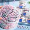 160 Pcs Color Paper Clips Office Supplies Paper Clip Large File Bookmark Paper Clip Organizer Stationery Stainless Steel