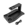 PS4 VR Charging Station Stand, Dock Stand Charger Stand Holder, Multifunction USB Docking Station Blue Light 2 Charging for PS4 VR Controller