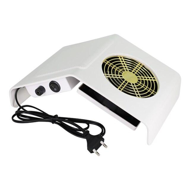 Nail Dust Collector Big Power Vacuum Cleaner Manicure Machine Strong Suction Powerful Nail Art Tool Fan Vacuum Cleaner for Nails