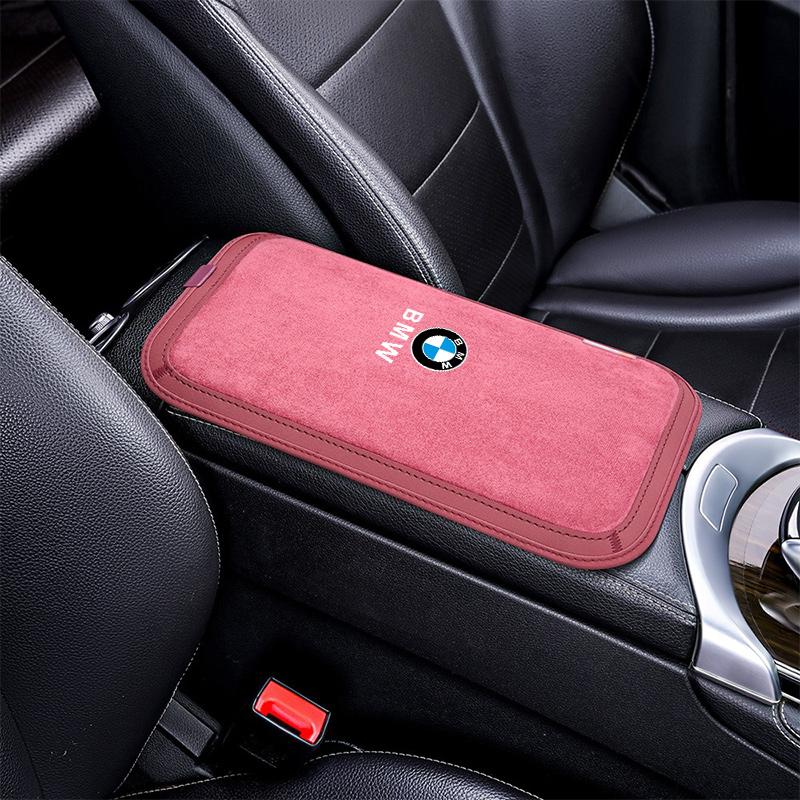 tynqc5 Leather Car Armrest Box Pad Auto Armrest Mat Accessories For BMW 1 3 5 7 Serie X1 X3 X4 X5 F10 F15 F16 E39 F30 F18 F25 M3 M4 E30