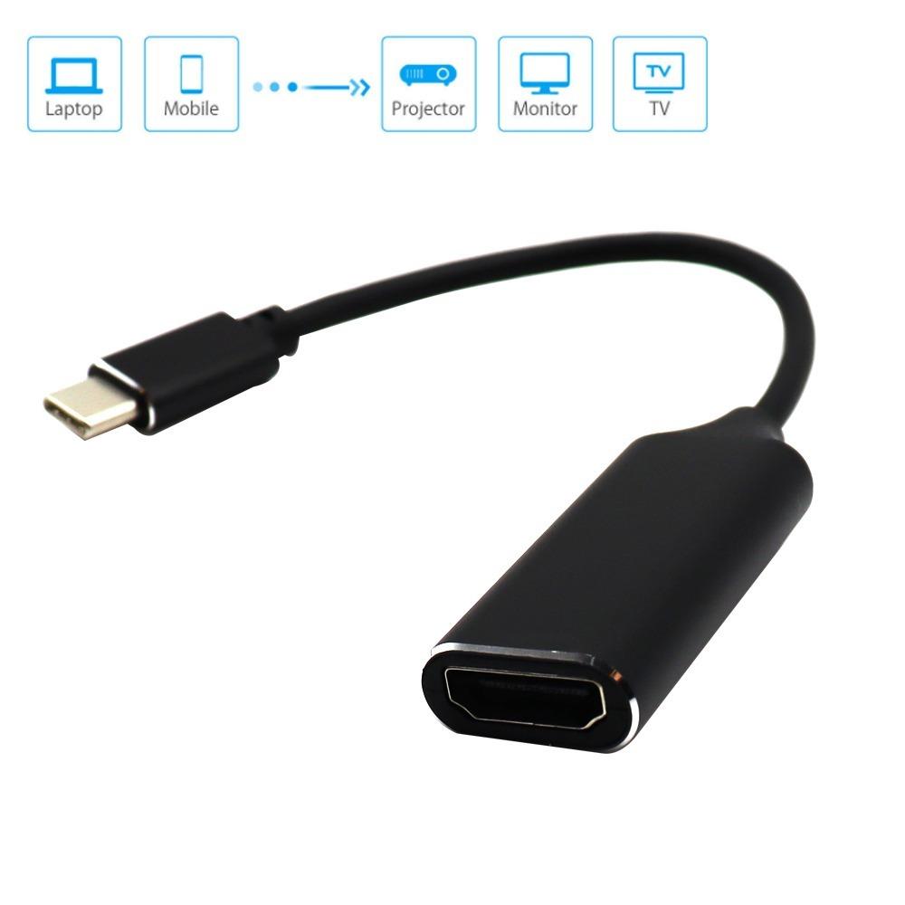 USB C-HDMI-совместимый кабель Type-C к HD-MI HD ТВ-адаптер USB 3.1 4K-конвертер для ноутбука MacBook MacBook Huawei Mate 30