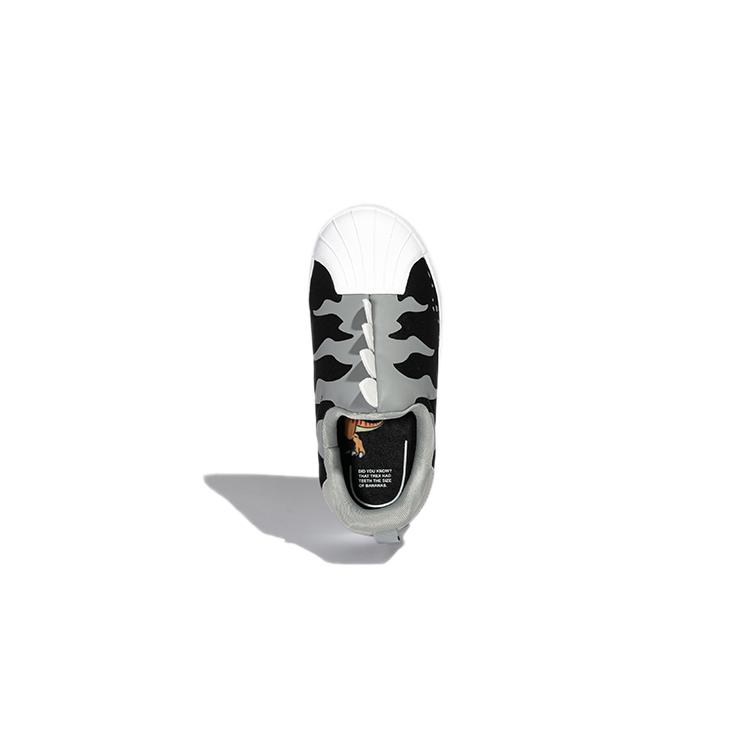 adidas Оригиналы SUPERSTAR 360 Устойчивые к истиранию Низкие кеды для малышей Младенцев и малышей GX3271