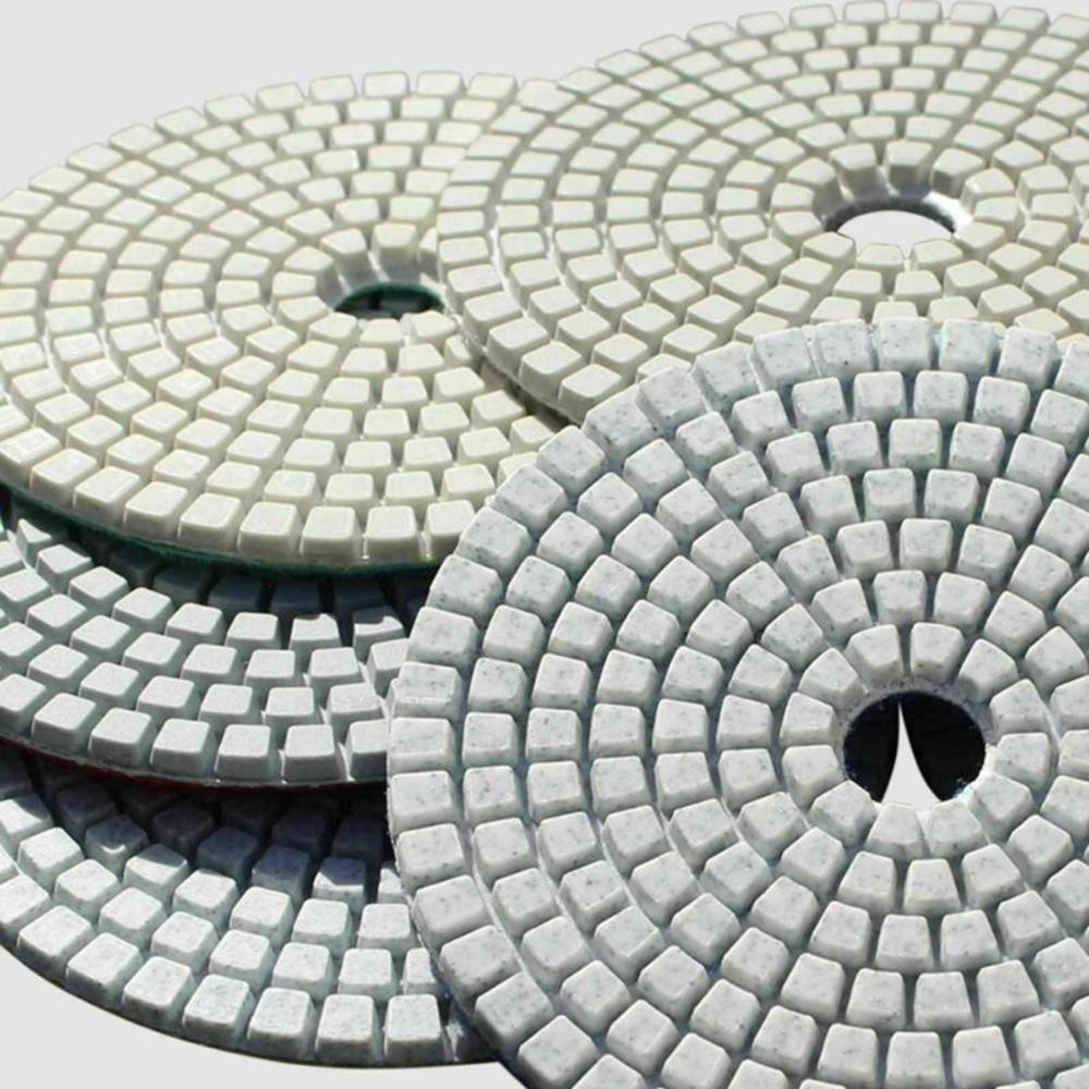 8pcs 3“Diamond Electric Grinder Polishing Pads For Granite Stone Tile Grindings.