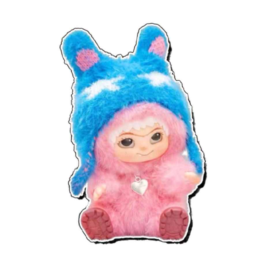 Wakuku Fuzzy Trend Fun Party Series Blind Box Kawaii Collectible Figure Toy Kid Surprise Christmas Collection And Birthday Gifts
