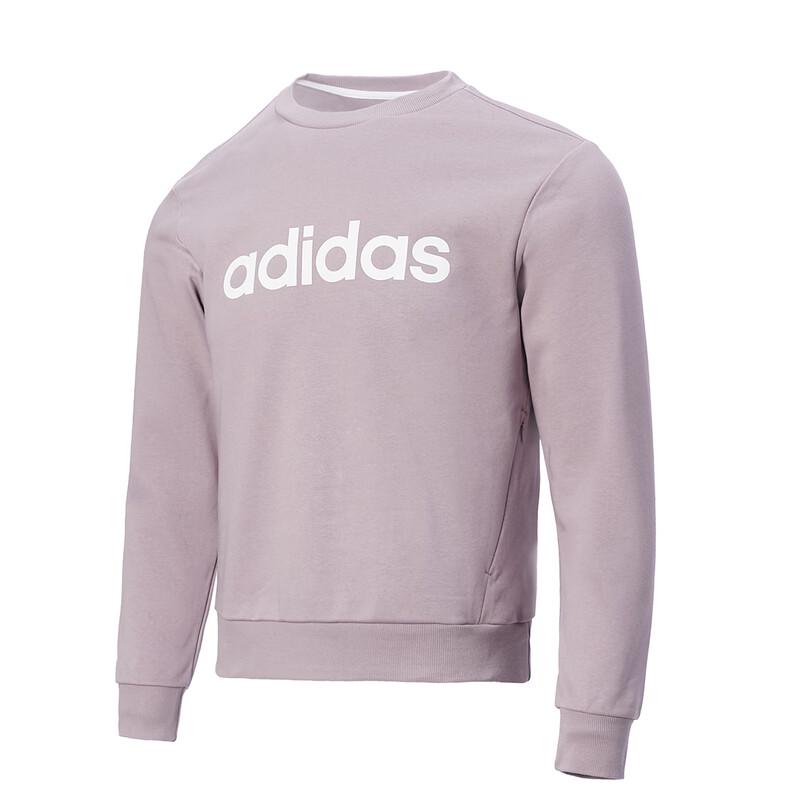 adidas Женская модная вязаная толстовка с круглым вырезом