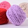 Needlework Knitting Crochet Yarn Single Strand Bar Thread Hook Shoes Line Thick Line Home Slippers Scarf Cushion Monochrome Solid Color Thread Ball