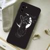 Чехол для телефона с изображением ведьмы и кошки для Samsung A51 A30s A52 A71 A12, Huawei Honor 10i, OPPO vivo Y11