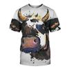 3d Print T Shirt Short Sleeve Top Men's Sport Wear Summer Round Neck Tees Plus Size Men Simple T Shirts