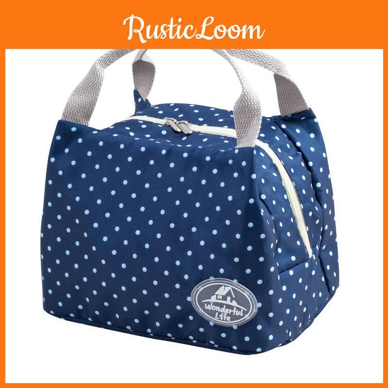 Модные и прочные термосумки для ланча для повседневного использования с удобной ручкой