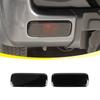 Car Rear Fog Lamp Light Decoration Cover Stickers for Suzuki Jimny 2007-2017 Exterior Accessories ABS Smocked Black