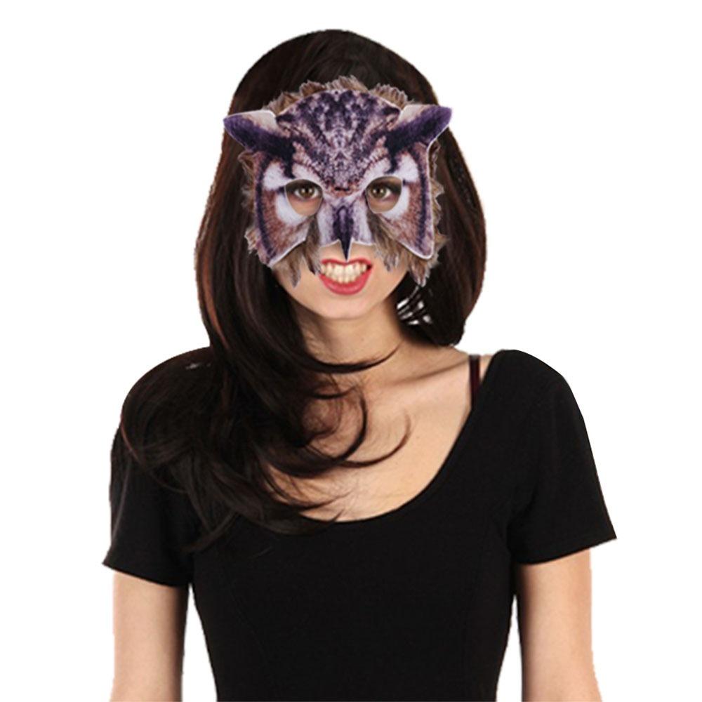 PVC Animal Face Cosplay Prop Realistic Carnival Party Mask High Quality Halloween Party Mask