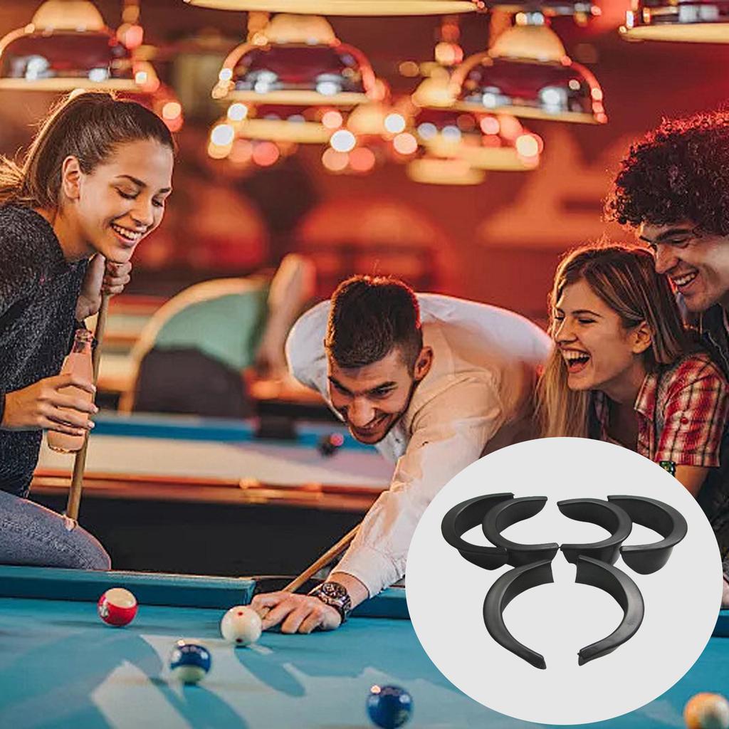 6 шт. подкладка для луз бильярдного стола подкладка для бильярдного стола пластиковая подкладка для луз бильярдного стола набор аксессуаров для бильярдного стола